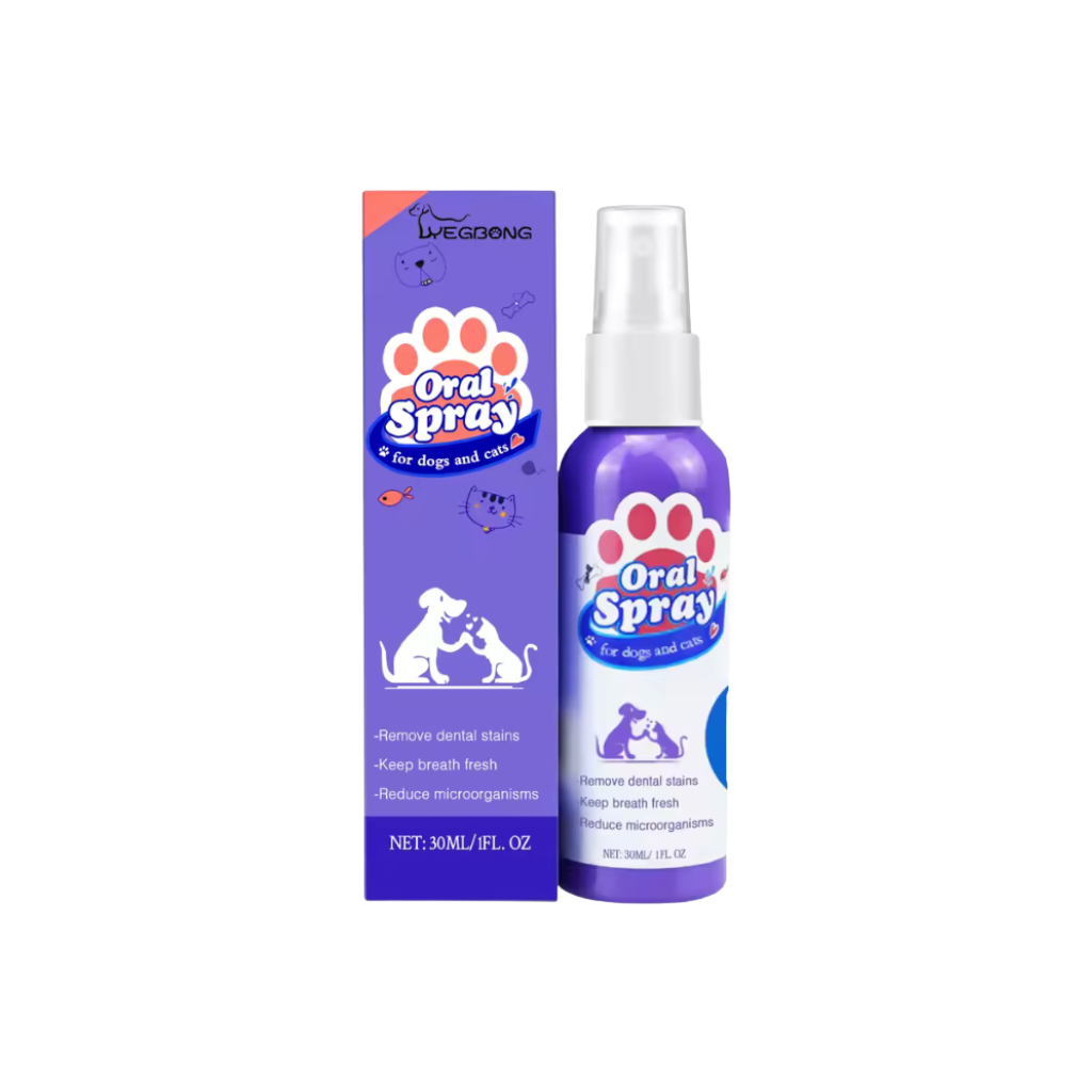 ספריי פה מרענן לחיות מחמד